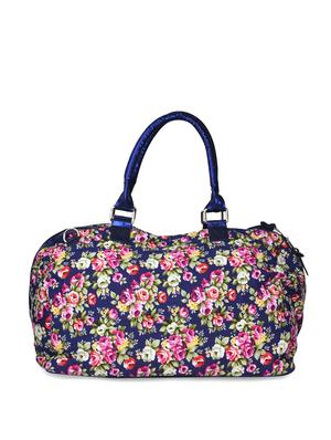 blue floral print duffle bag - 905474 - Standard Image - 2