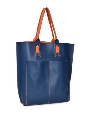 blue and orange tote bag - 905479 - Standard Image - 5