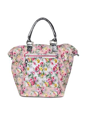 pink floral print tote bag - 905500 - Standard Image - 5