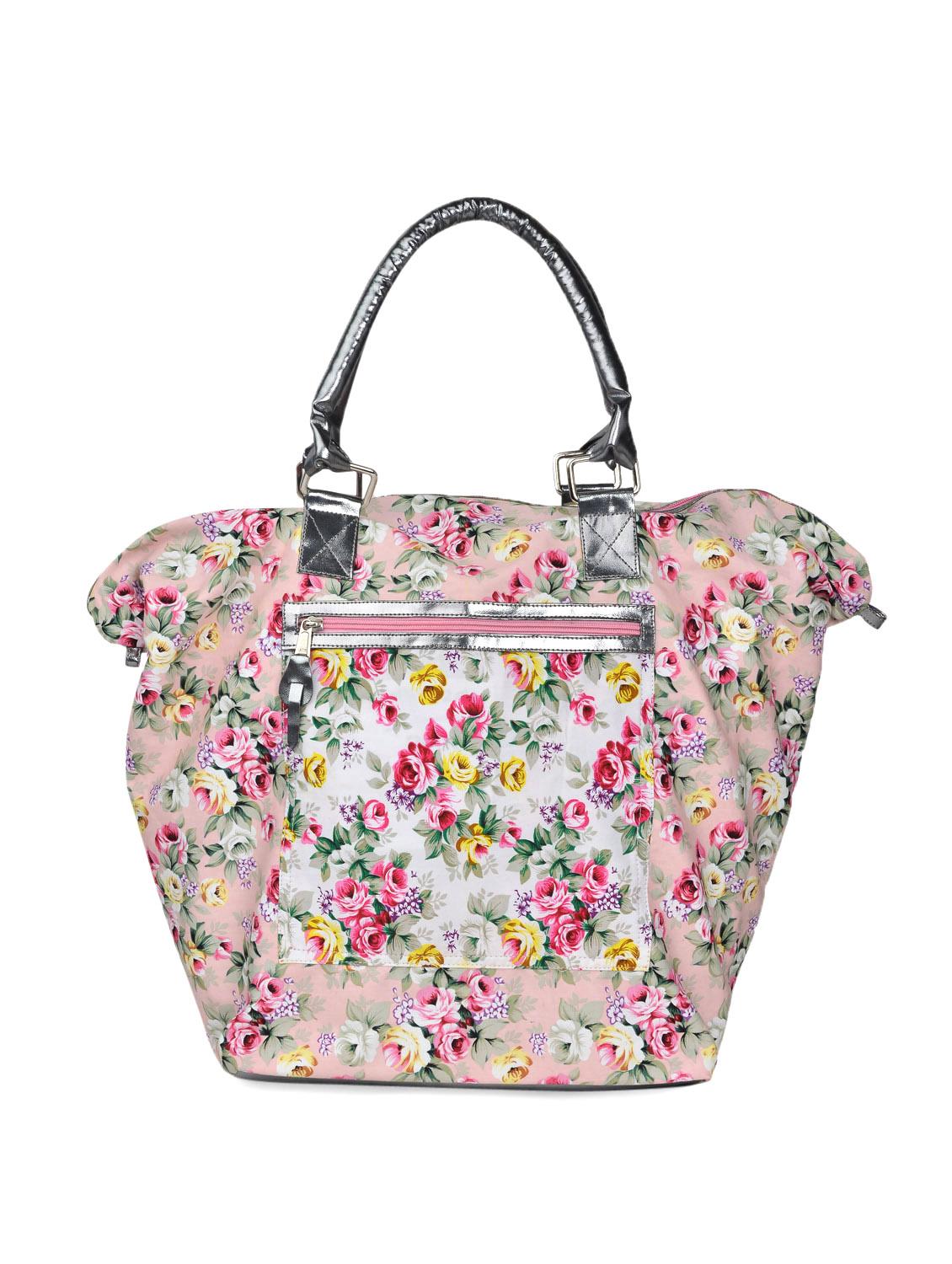 pink floral print tote bag - 905500 - Zoom Image - 5