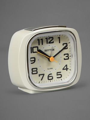 white square frame table alarm clock - 915973 - Standard Image - 2