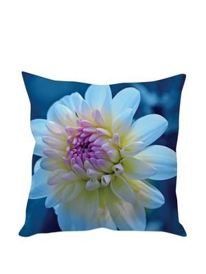 White Flower Cushion Cover - 929860 - Standard Image - 2