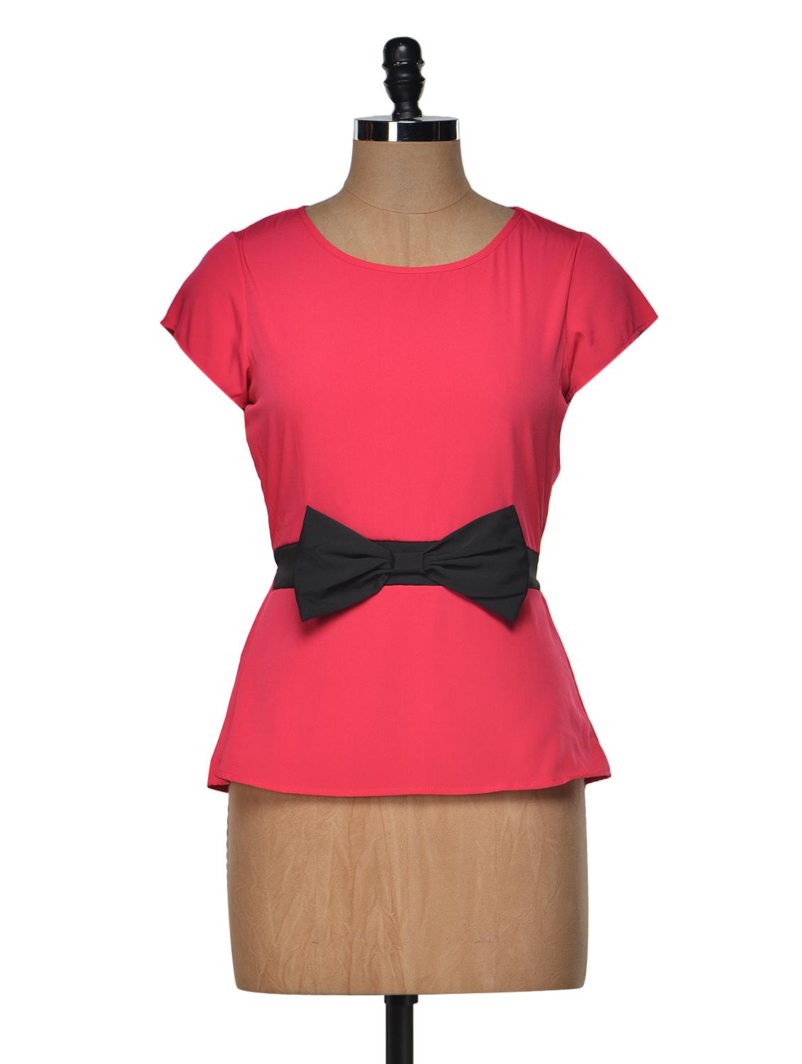 Pink Bow Top - Popnetic