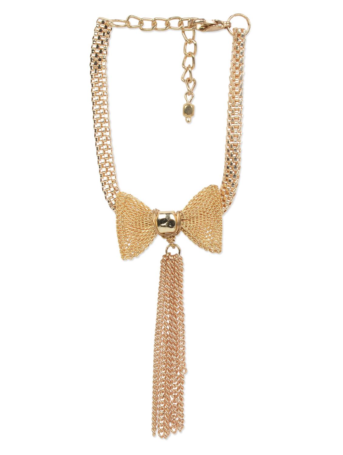 gold bow bracelet - 947583 - Zoom Image - 2