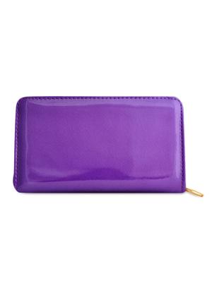 purple glossy wallet - 951056 - Standard Image - 2