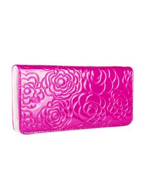 floral textured purple wallet - 951070 - Standard Image - 2