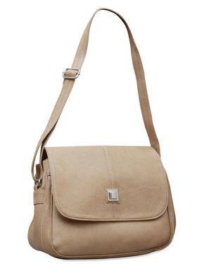 beige leatherette sling bag - 951288 - Standard Image - 5