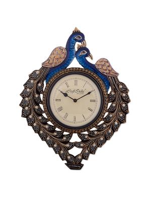 multicolor wooden wall clock - 9572277 - Standard Image - 2