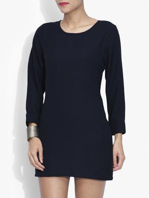 ladder cutout detail sheath dress - 9592955 - Standard Image - 2