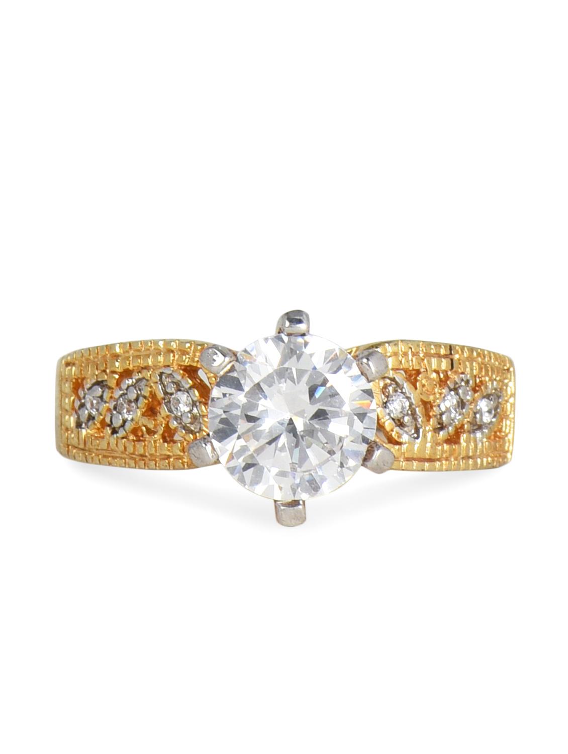 American Diamond Solitaire Cubic Zirconia Ring - Blinglane