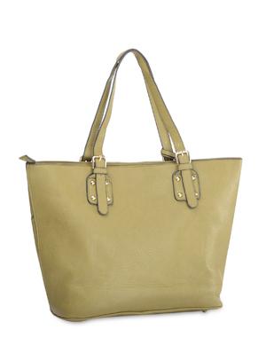 green leatherette handbag - 9634116 - Standard Image - 2
