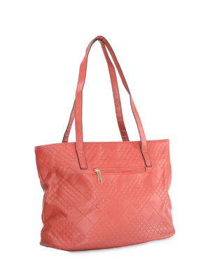 red leatherette handbag - 9634138 - Standard Image - 2
