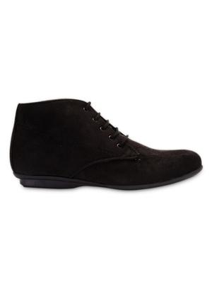 black suede lace up ankle boots - 9651418 - Standard Image - 2