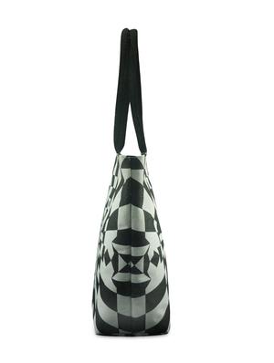 monochrome printed tote bag - 9680620 - Standard Image - 5