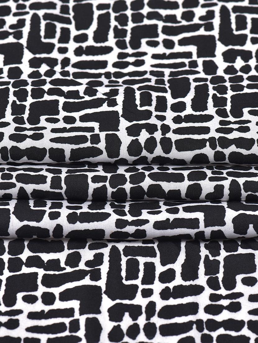 black and white printed stole - 9695444 - Zoom Image - 2