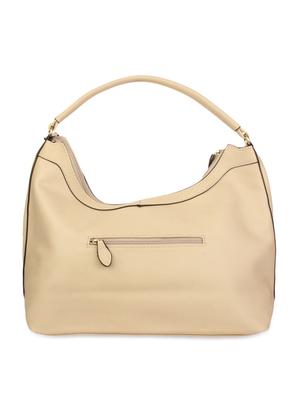 Beige faux leather handbag - 9704372 - Standard Image - 2