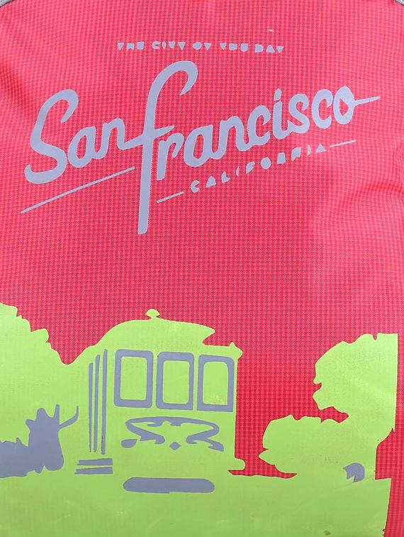 red and grey san francisco backpack - 9705699 - Zoom Image - 5