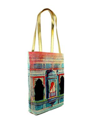 multicolour satin shopping bags & tote - 9758358 - Standard Image - 2