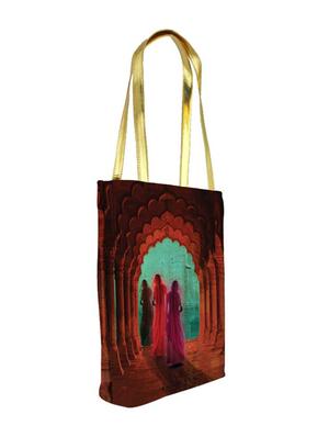 multicolour satin shopping bags & tote - 9758365 - Standard Image - 2