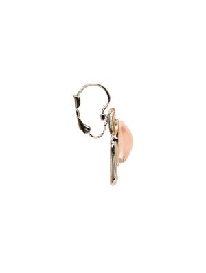 peach metal alloy earrings - 9758517 - Standard Image - 2