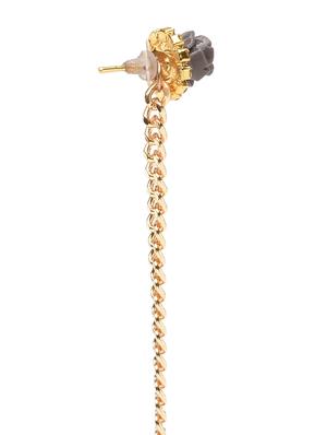 flower studded mismatch earrings - 9761933 - Standard Image - 2