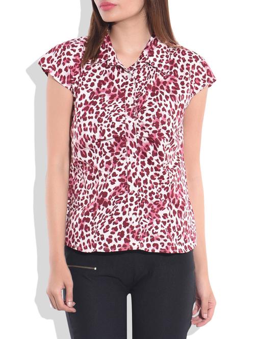red & cream top - 9766830 - Standard Image - 1