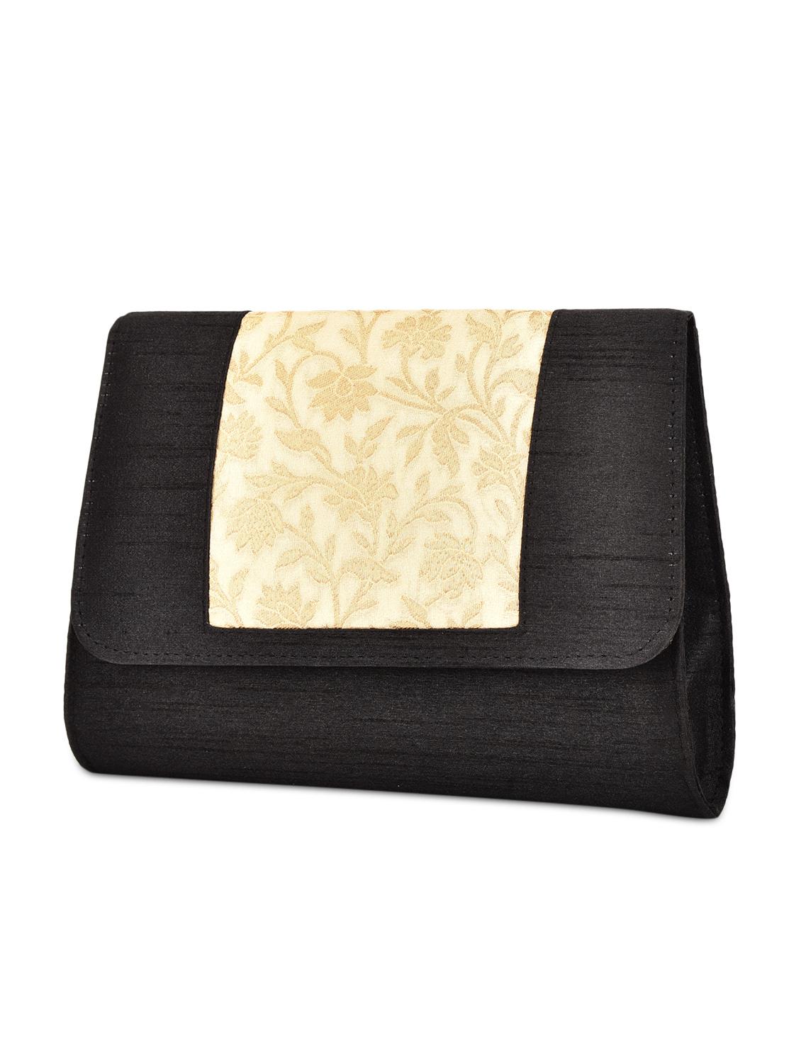 black brocade silk clutch - 9792259 - Zoom Image - 5