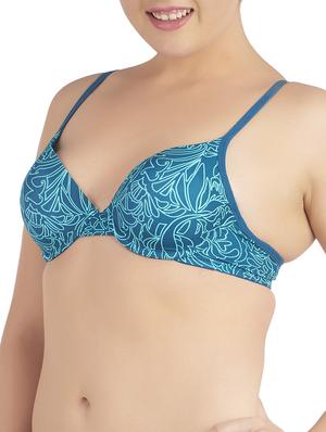 green nylon spandex bra - 9795101 - Standard Image - 2