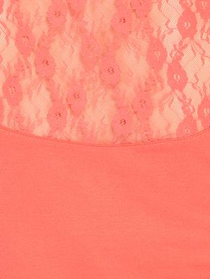 orange cotton spandex nightwear set - 9795201 - Standard Image - 5