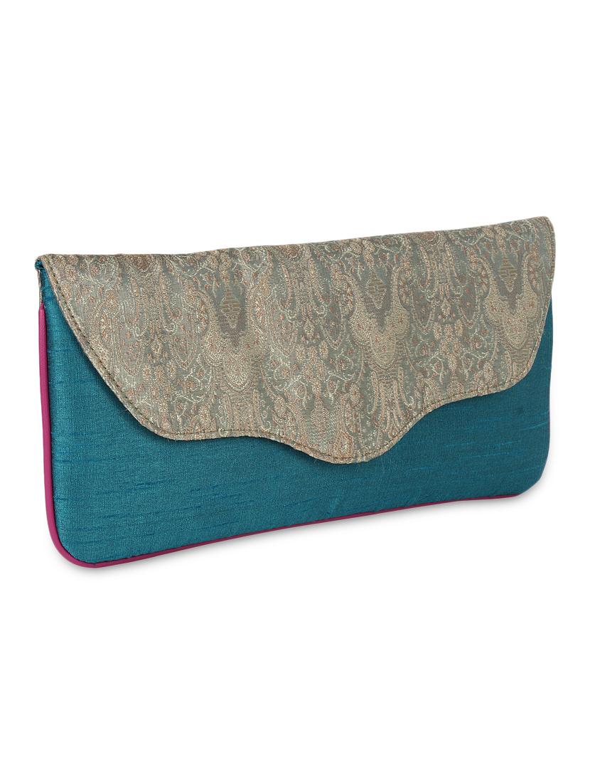 blue silk bag - 9840869 - Zoom Image - 5