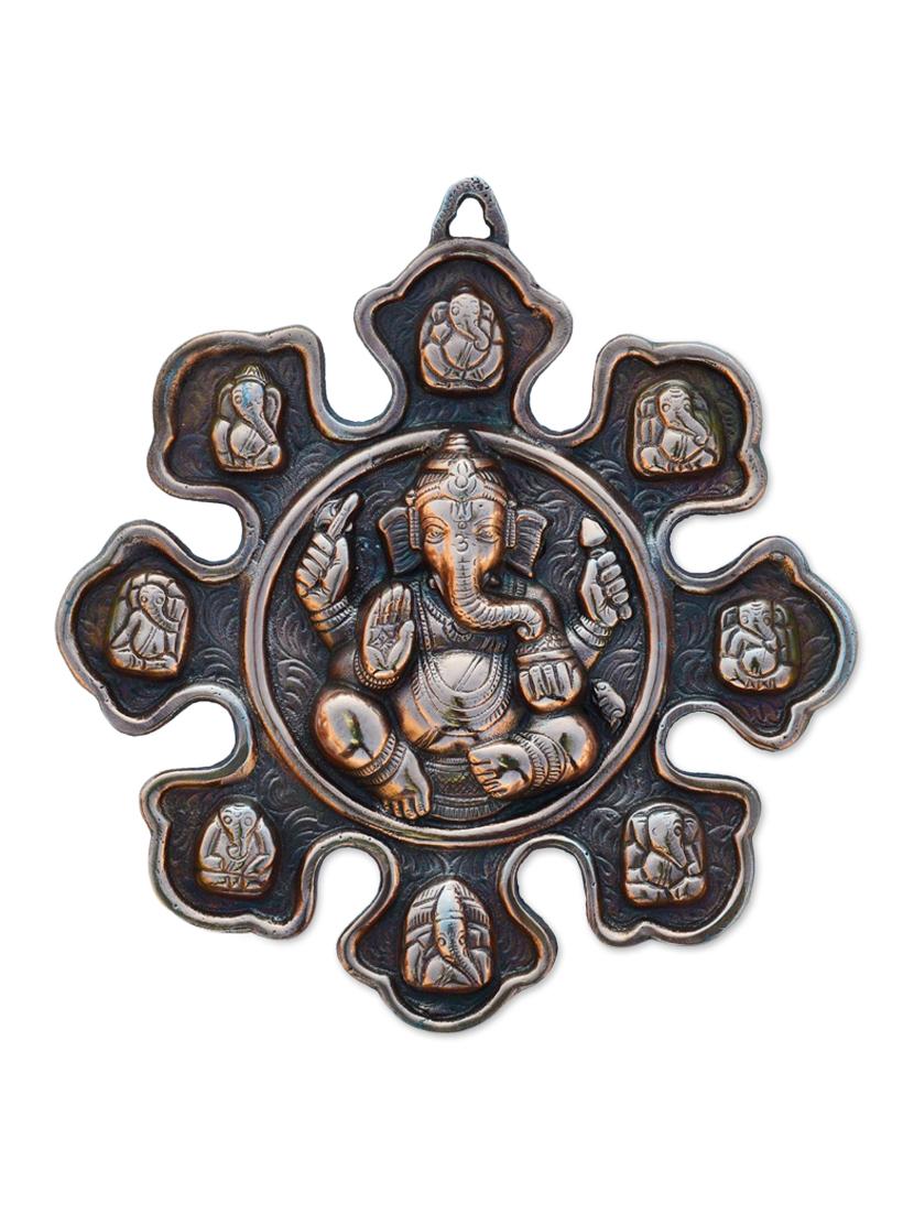 lord ganesha 9 variant wall hanging - 985618 - Zoom Image - 2