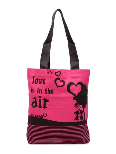 Pink Canvas Totes