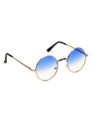 blue round uv protected glasses - 988146 - Standard Image - 2
