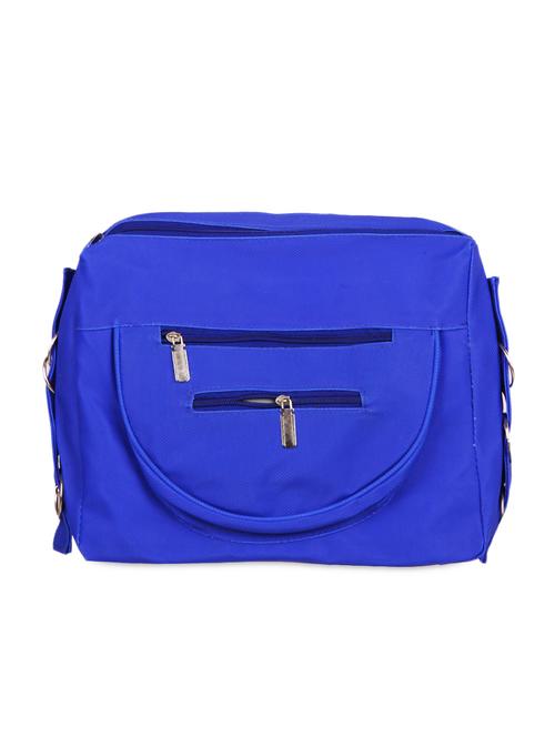 Royal Blue Travel Sling Bag With Detachable Strap - KaryB