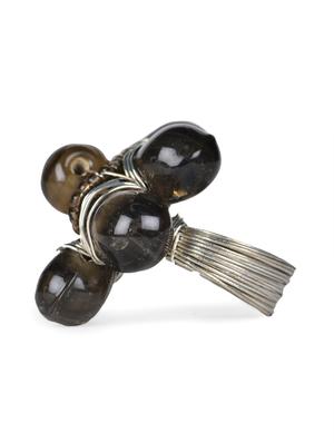 beaded floral ring - 989938 - Standard Image - 2