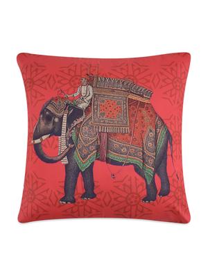 elephant print silk cushion cover - 990688 - Standard Image - 2