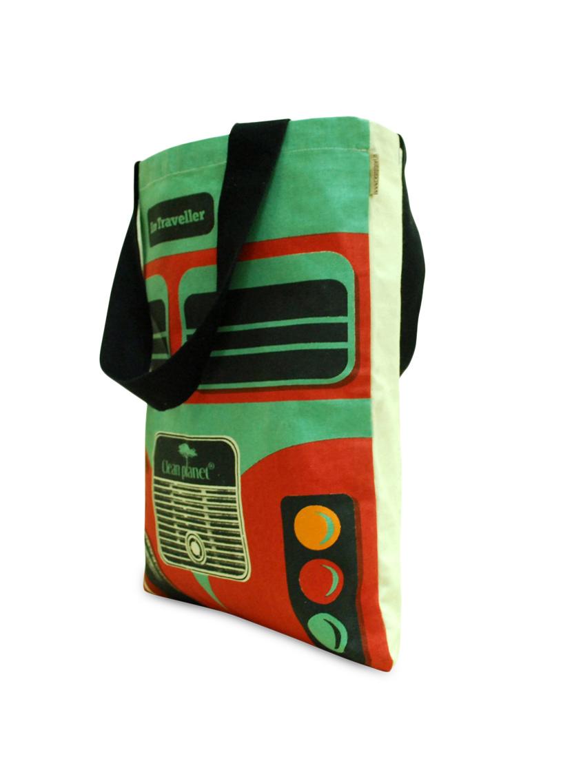 multi cotton tote bag - 9908645 - Zoom Image - 5