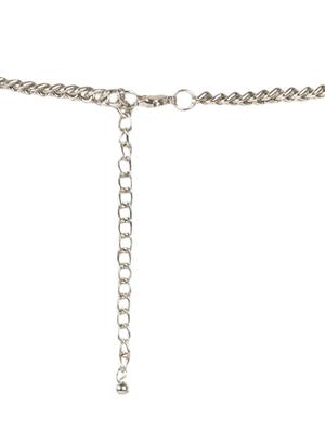 silver and gold leaf necklace - 9932340 - Standard Image - 2