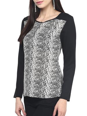 the vanca monochrome printed top - 9932804 - Standard Image - 2
