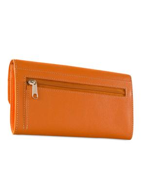 orange leather wallet - 9936798 - Standard Image - 2