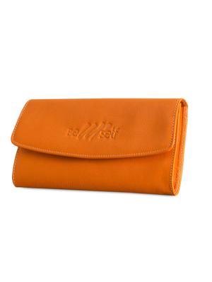 orange leather wallet - 9936798 - Standard Image - 5