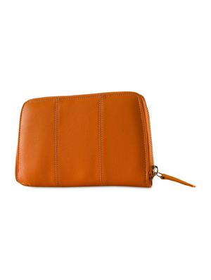 orange leather wallet - 9936822 - Standard Image - 2