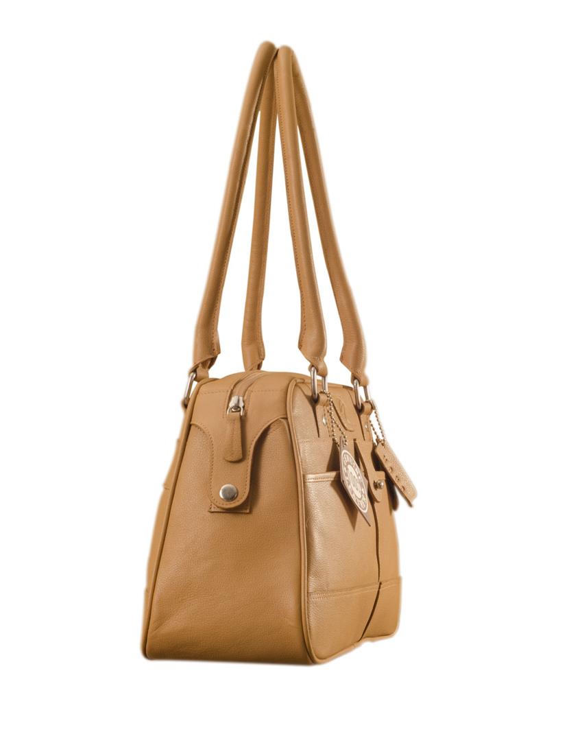 tan leather handbag - 9936922 - Zoom Image - 5