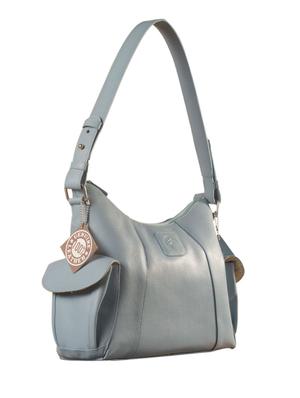 blue leather handbag - 9936938 - Standard Image - 5