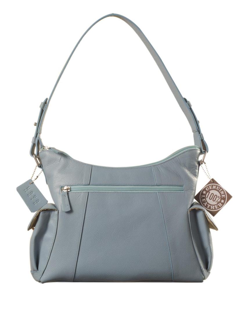 blue leather handbag - 9936938 - Zoom Image - 2