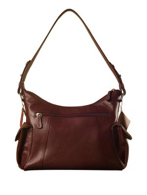 burgundy leather handbag - 9936940 - Standard Image - 2
