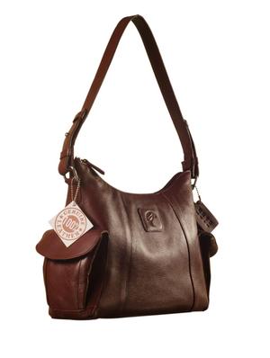 burgundy leather handbag - 9936940 - Standard Image - 5