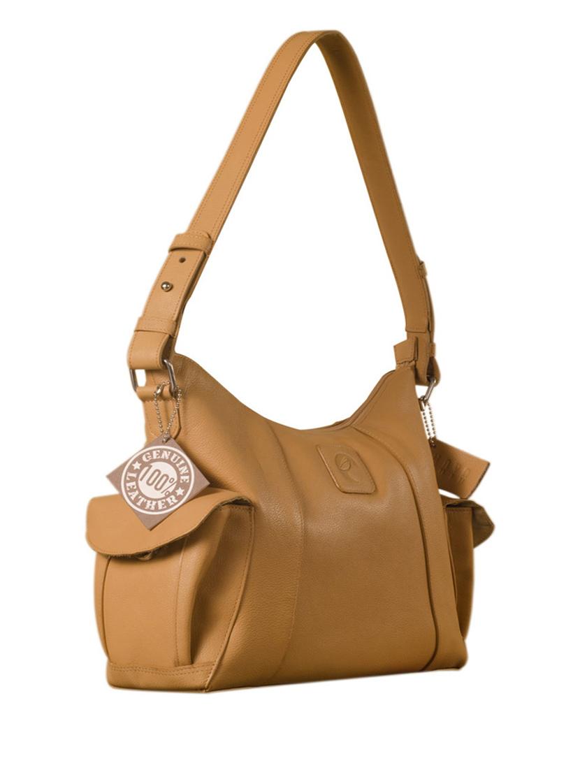 tan leather handbag - 9936946 - Zoom Image - 5