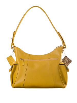 yellow leather handbag - 9936948 - Standard Image - 2