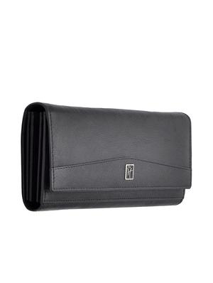 black genuine leather wallets and card holders - 9947763 - Standard Image - 5